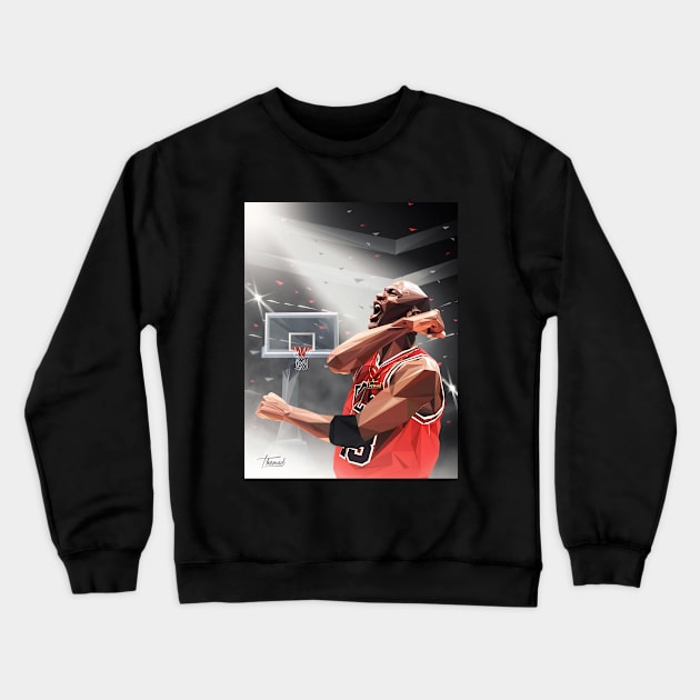 MJ / LAST DANCE Crewneck Sweatshirt by Jey13